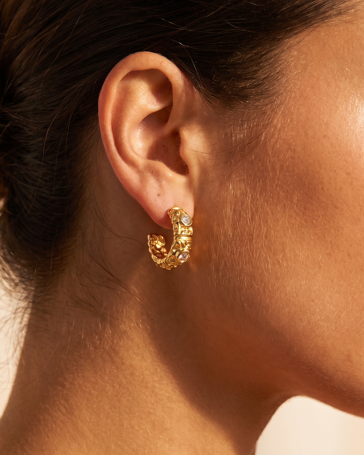 Twinkle Earrings in Gold
