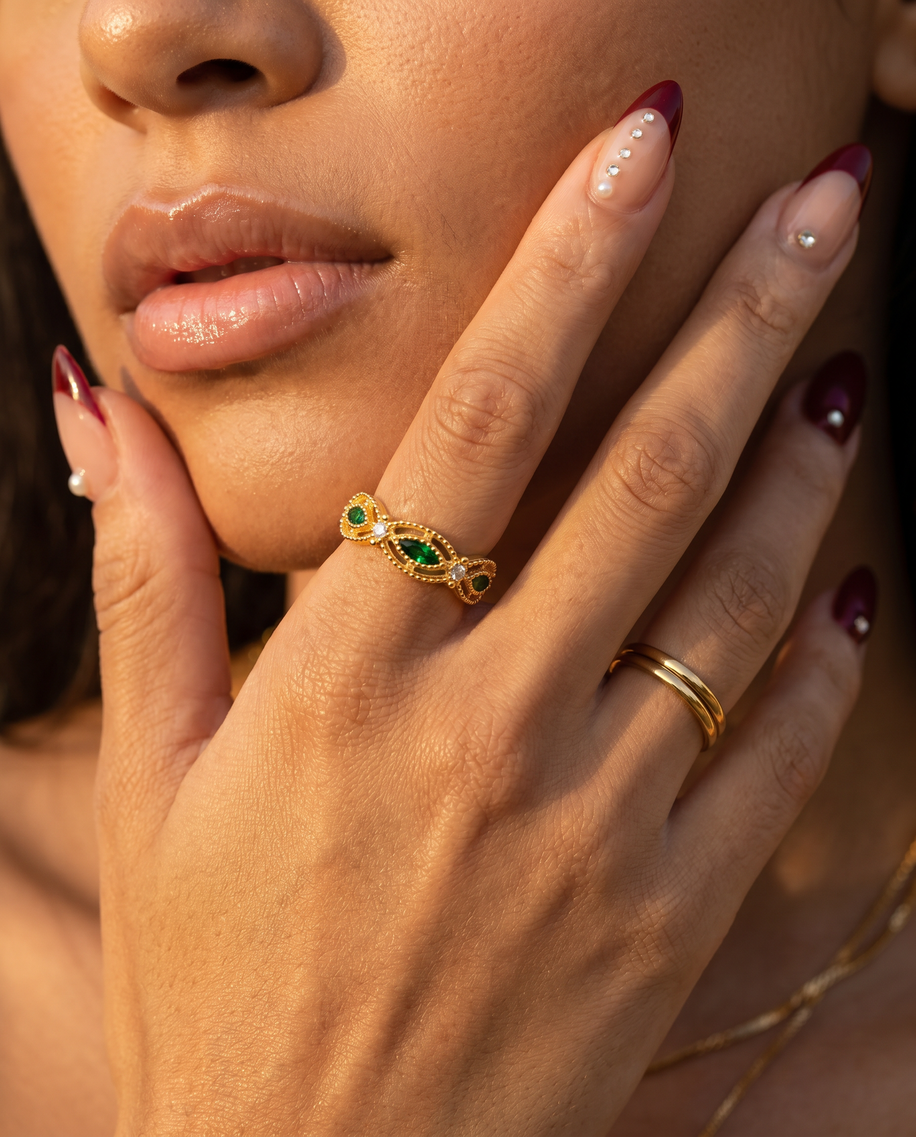 Dazzle Ring in Gold