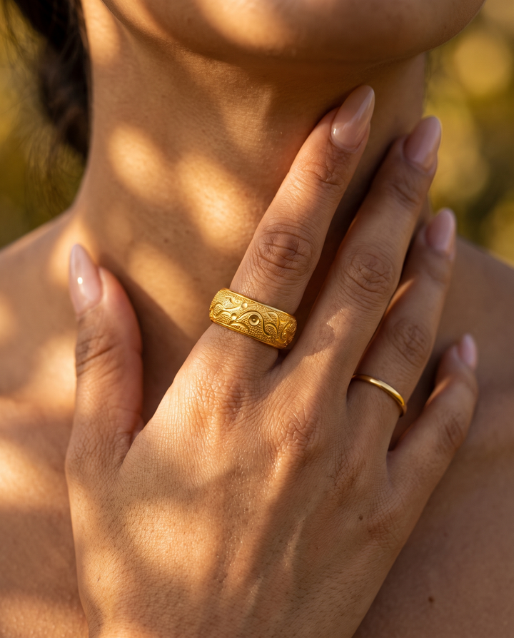 Gaïa Ring in Gold