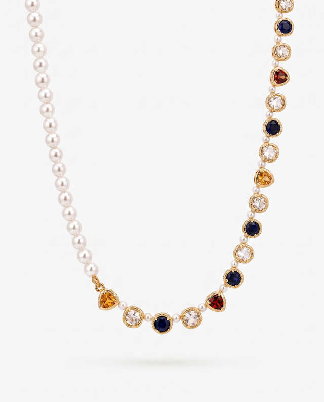 Gleam Necklace in gold